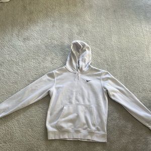 white nike hoodie